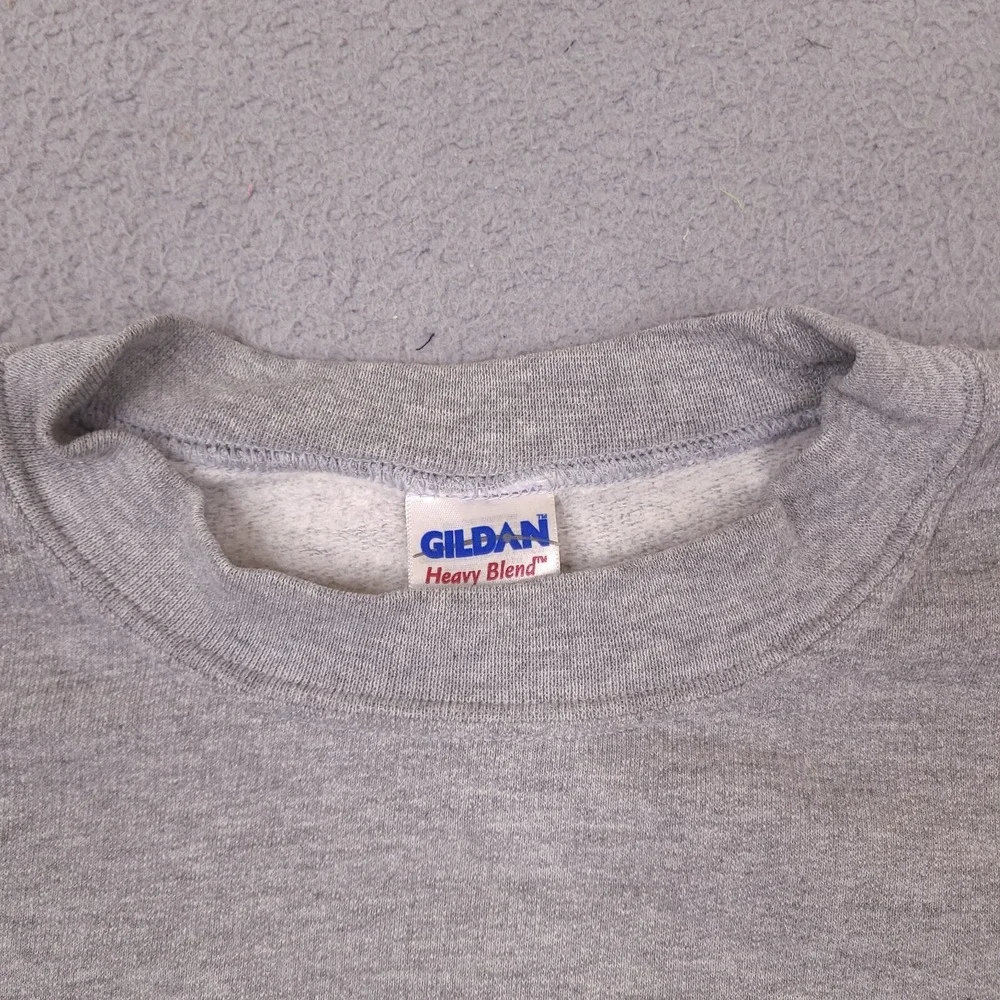 USA Diving Sweatshirt Adult Medium Gray Crew Neck Pullover Olympic Gildan - Picture 3 of 12